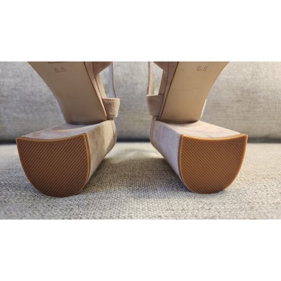 Pre-loved Jeffrey Campbell Women's Ammaly Sling Back Strap Heel Sz 6.5 - Picture 10 of 11